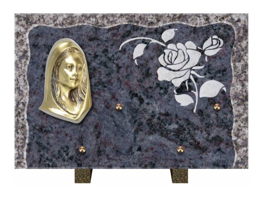 Plaque Granit Rectangle recueil