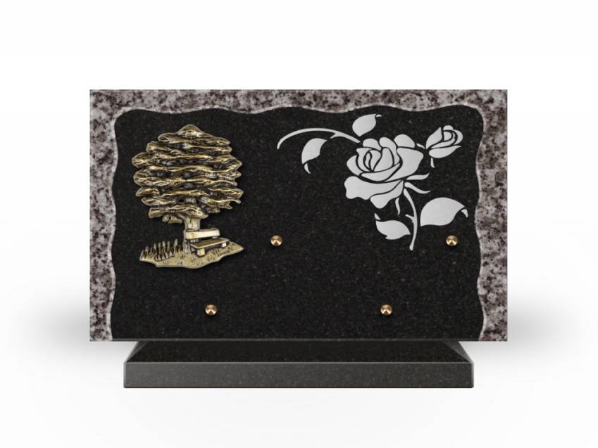 Plaque Granit Rectangle recueil