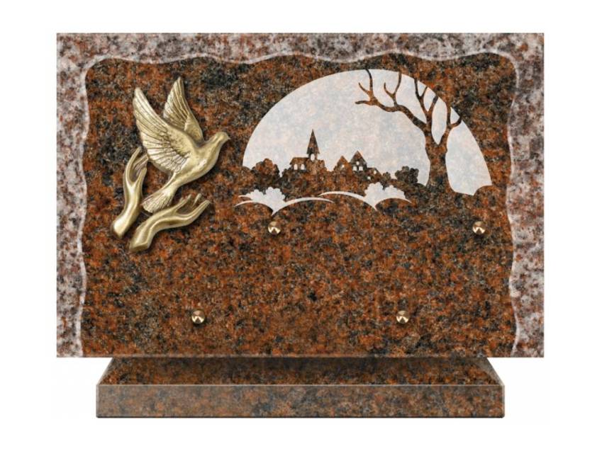 Plaque Granit Rectangle recueil