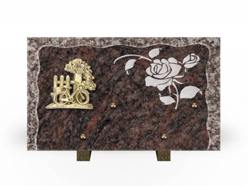 Plaque Granit Rectangle recueil