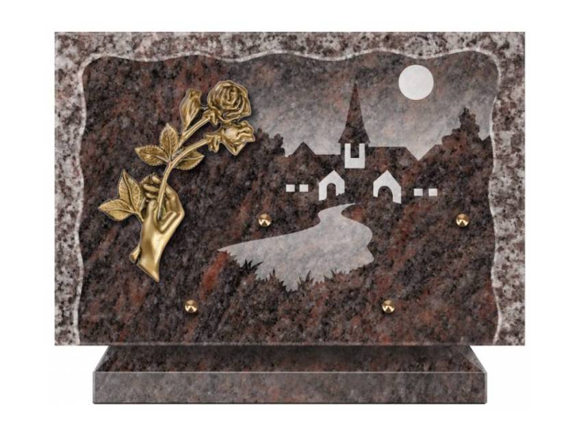 Plaque Granit Rectangle recueil