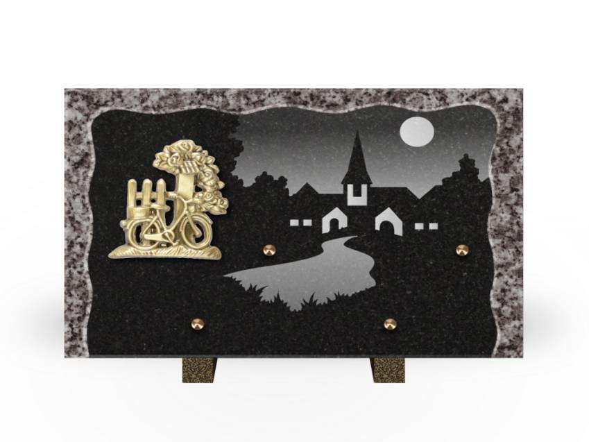 Plaque Granit Rectangle recueil