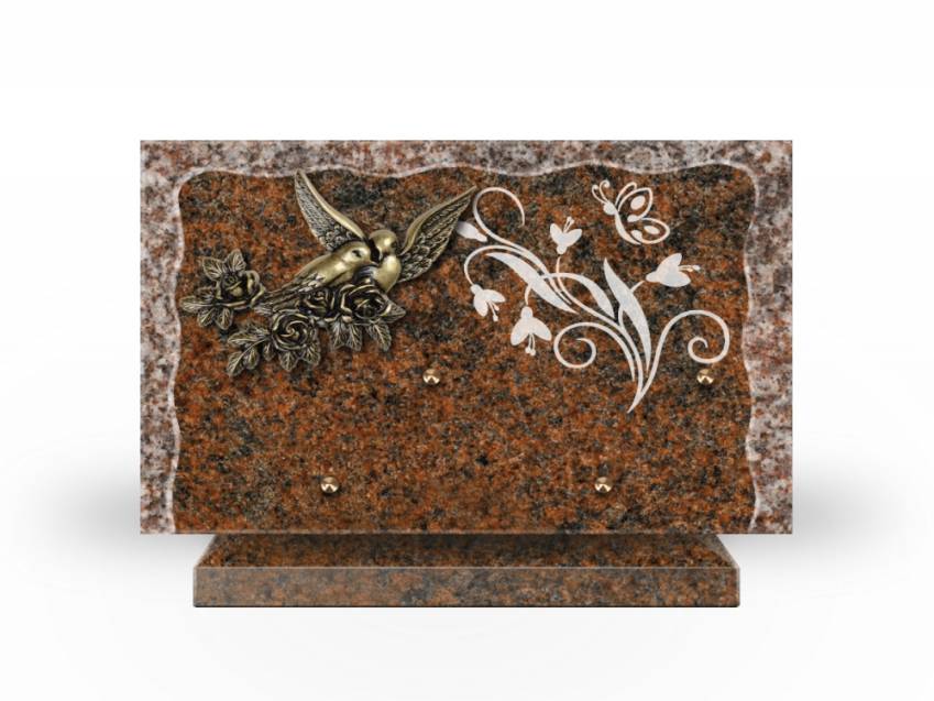 Plaque Granit Rectangle recueil