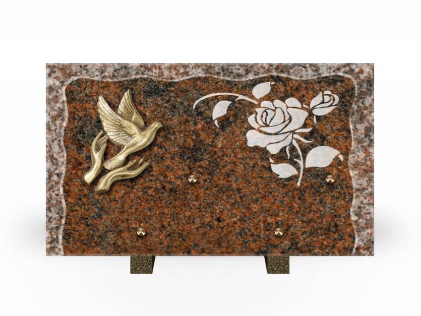 Plaque Granit Rectangle recueil