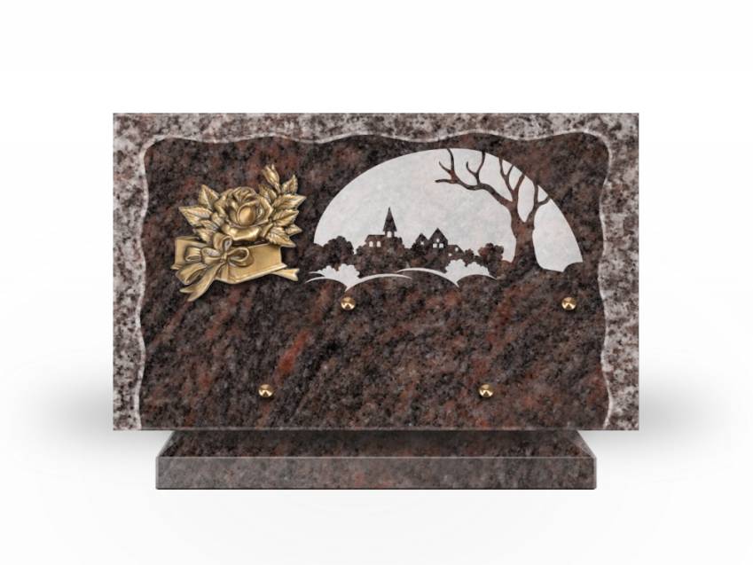 Plaque Granit Rectangle recueil