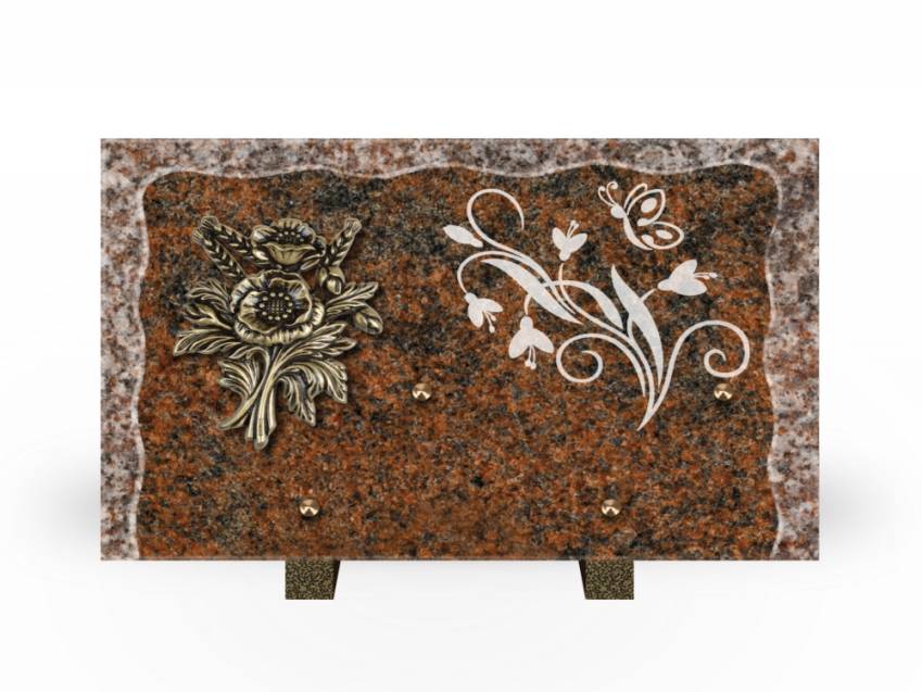 Plaque Granit Rectangle recueil