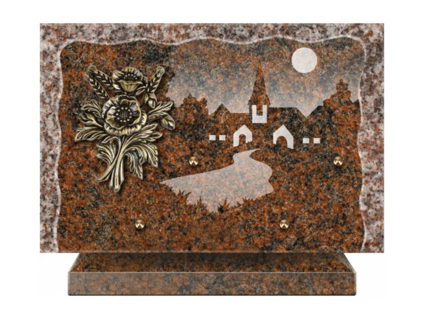 Plaque Granit Rectangle recueil