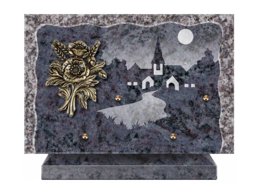 Plaque Granit Rectangle recueil