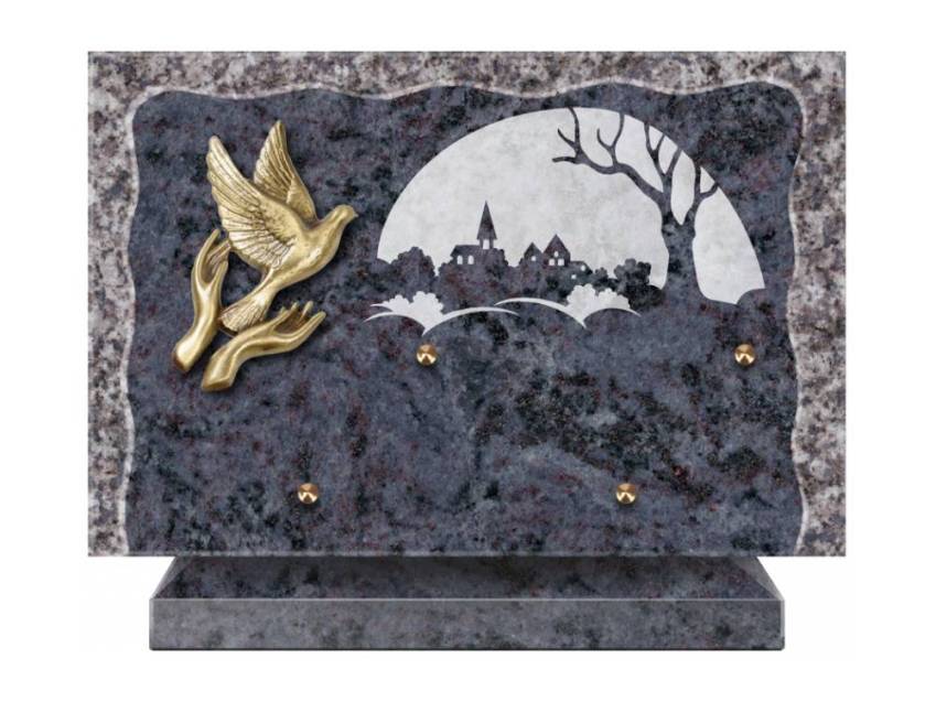 Plaque Granit Rectangle recueil