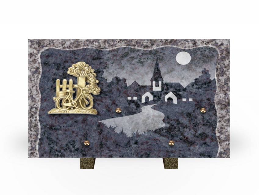 Plaque Granit Rectangle recueil