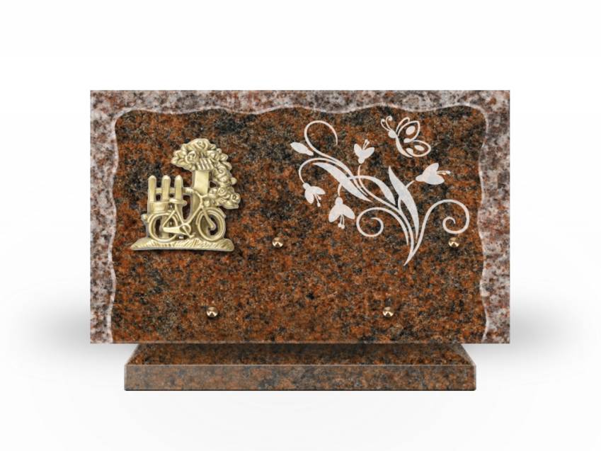 Plaque Granit Rectangle recueil