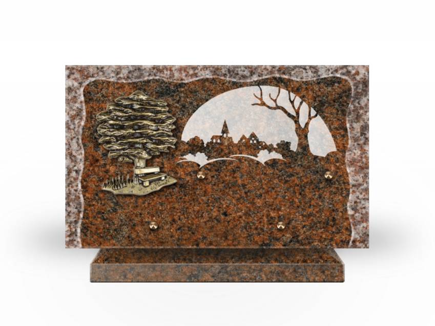 Plaque Granit Rectangle recueil