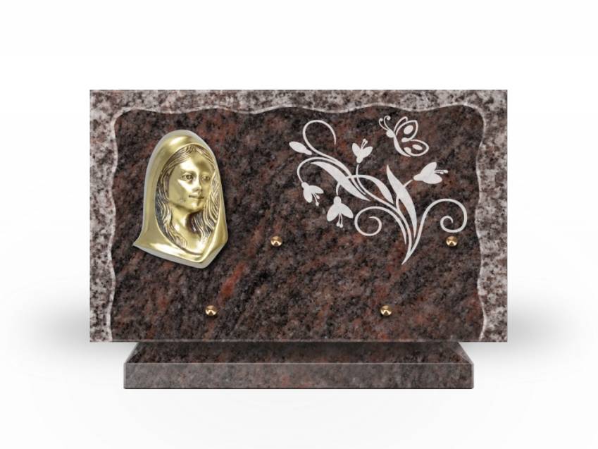 Plaque Granit Rectangle recueil