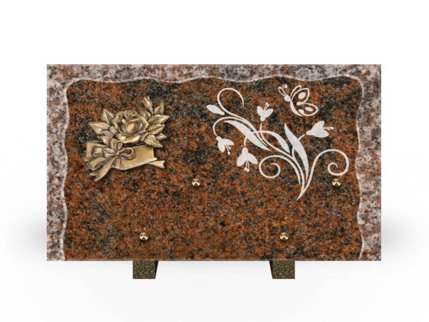 Plaque Granit Rectangle recueil