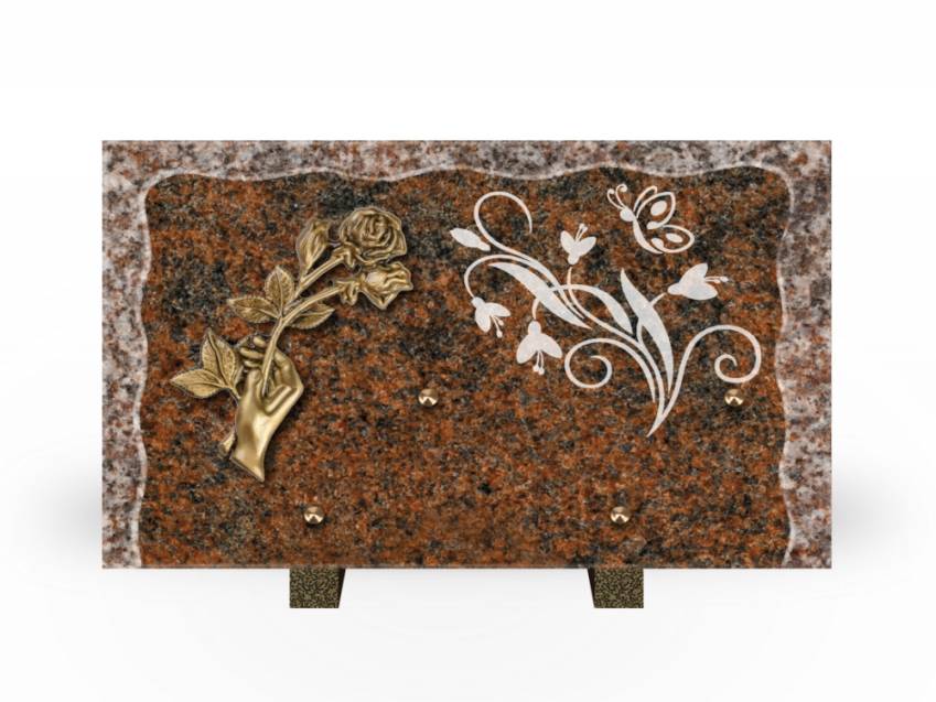 Plaque Granit Rectangle recueil