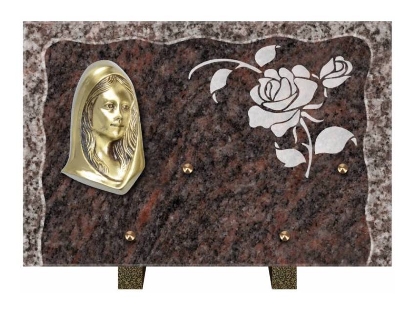 Plaque Granit Rectangle recueil