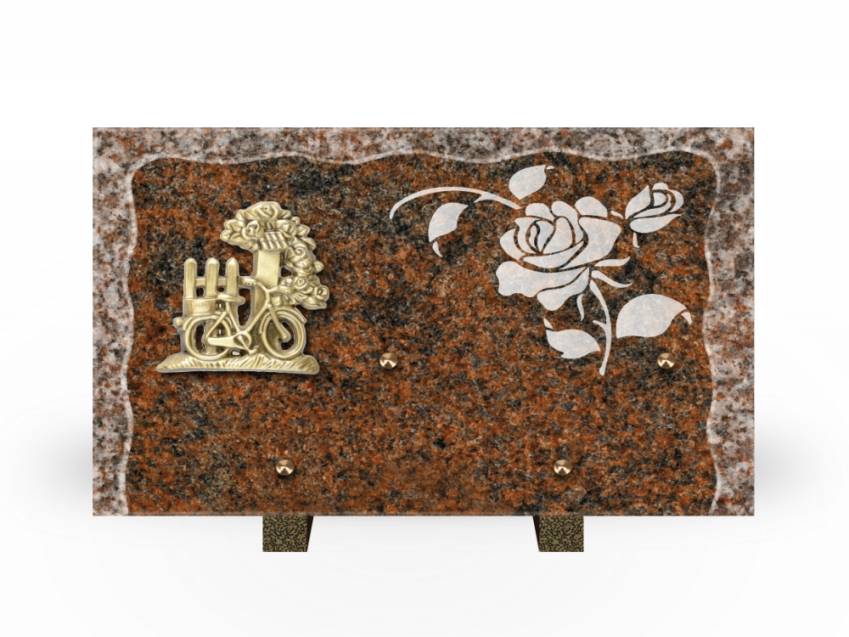 Plaque Granit Rectangle recueil