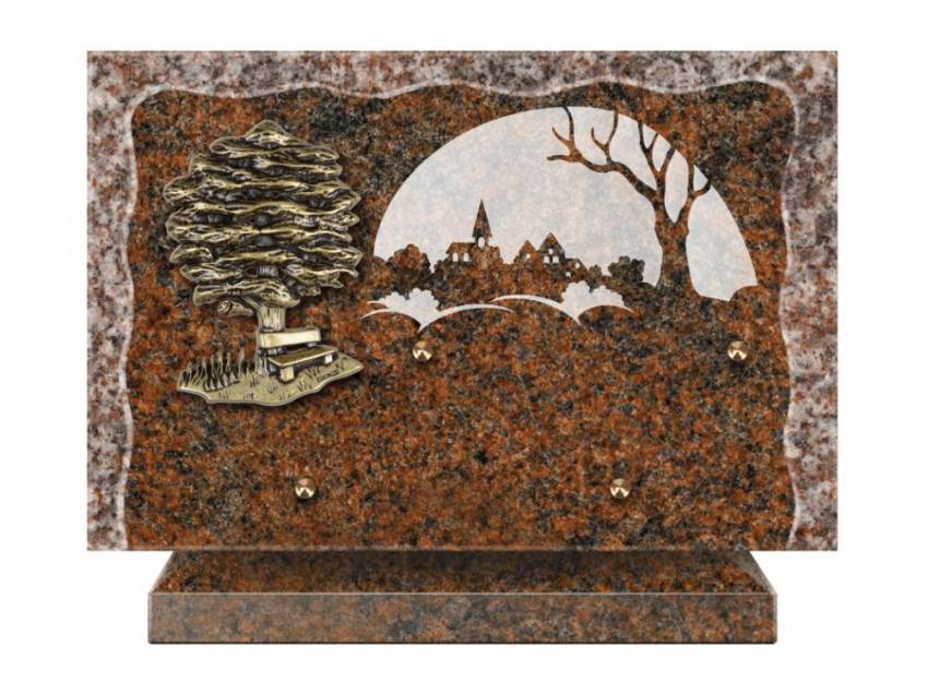 Plaque Granit Rectangle recueil