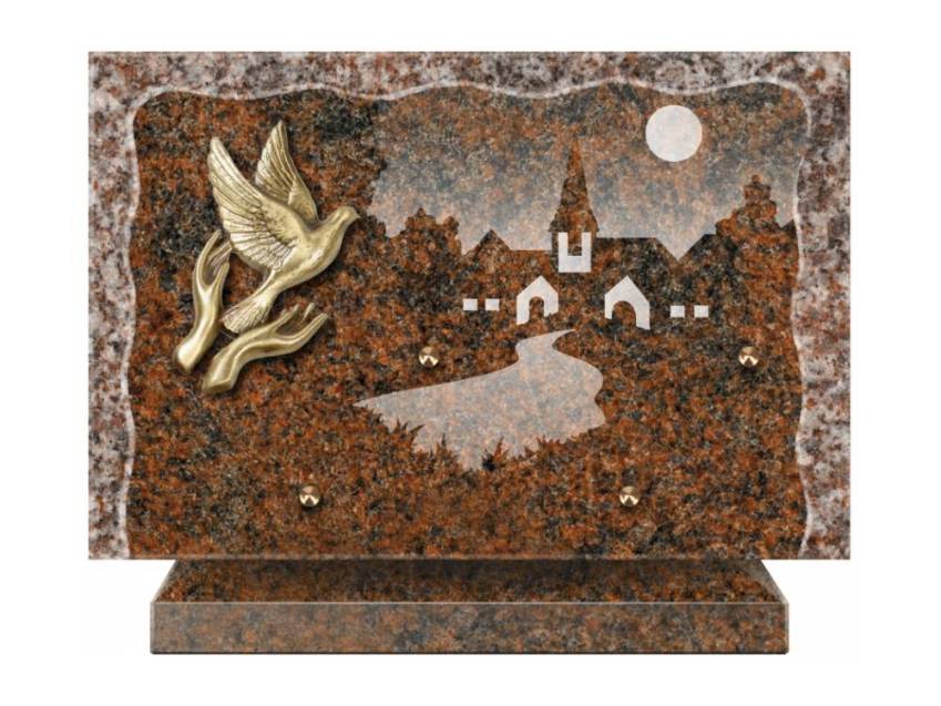 Plaque Granit Rectangle recueil