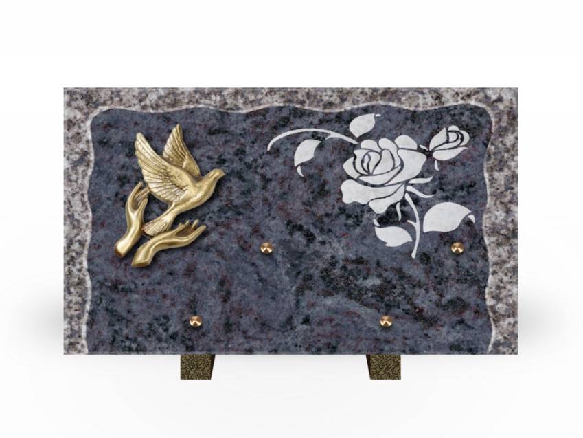 Plaque Granit Rectangle recueil