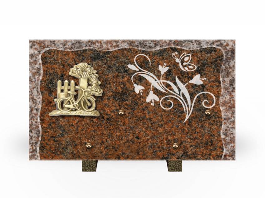 Plaque Granit Rectangle recueil