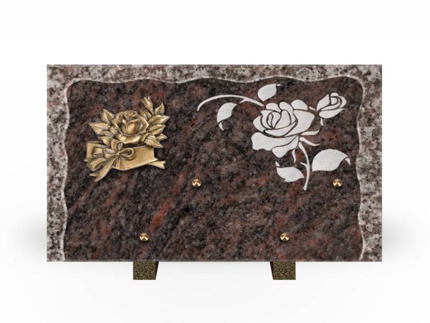 Plaque Granit Rectangle recueil