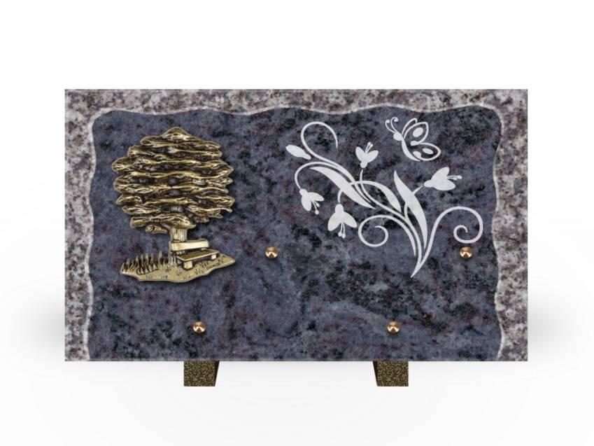 Plaque Granit Rectangle recueil