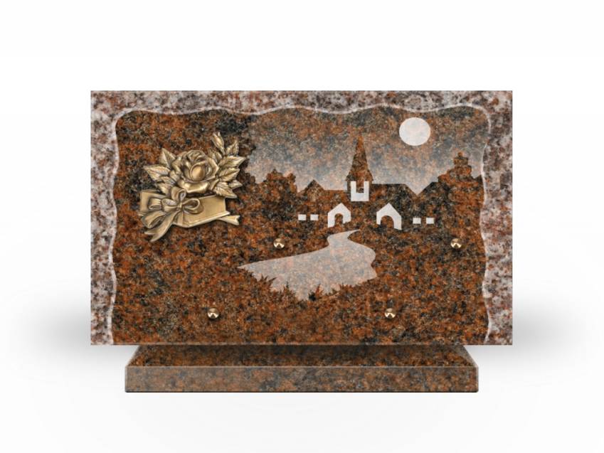 Plaque Granit Rectangle recueil