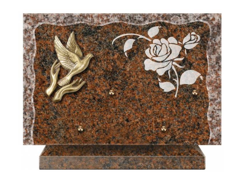 Plaque Granit Rectangle recueil