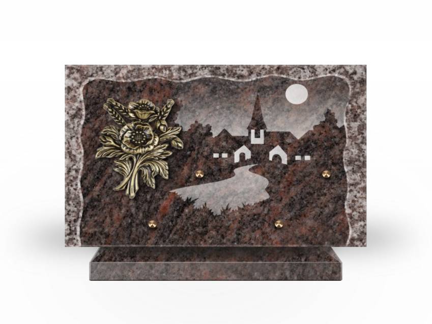 Plaque Granit Rectangle recueil