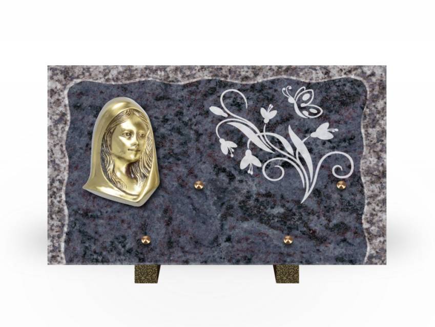 Plaque Granit Rectangle recueil