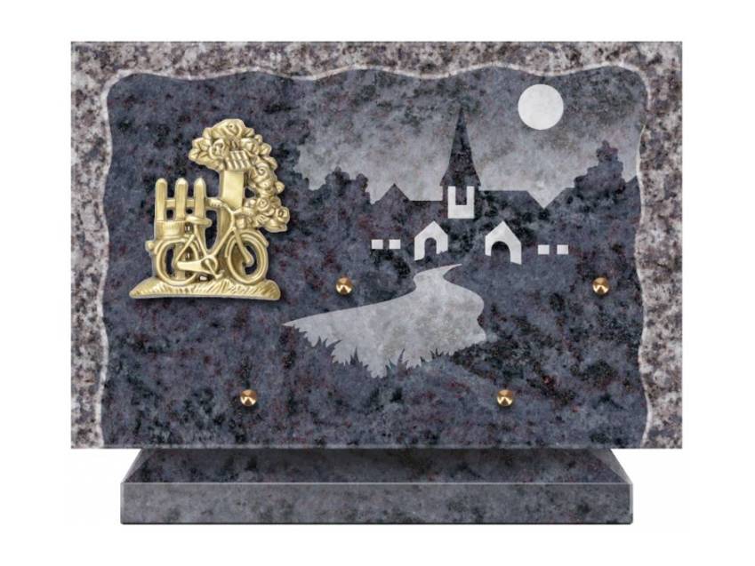 Plaque Granit Rectangle recueil