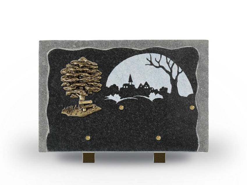 Plaque Granit Rectangle recueil