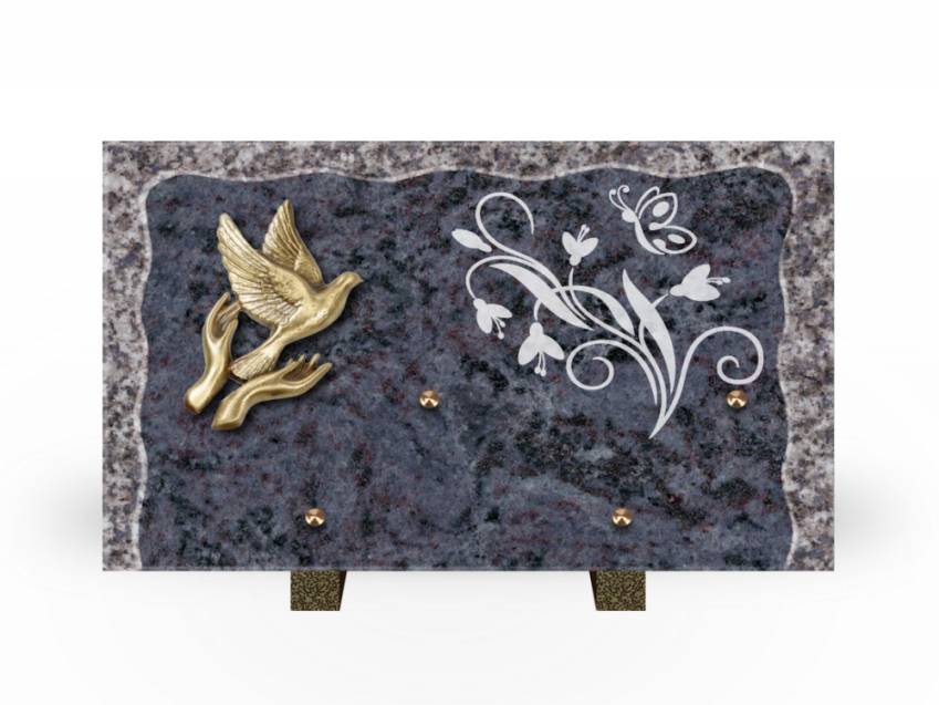 Plaque Granit Rectangle recueil