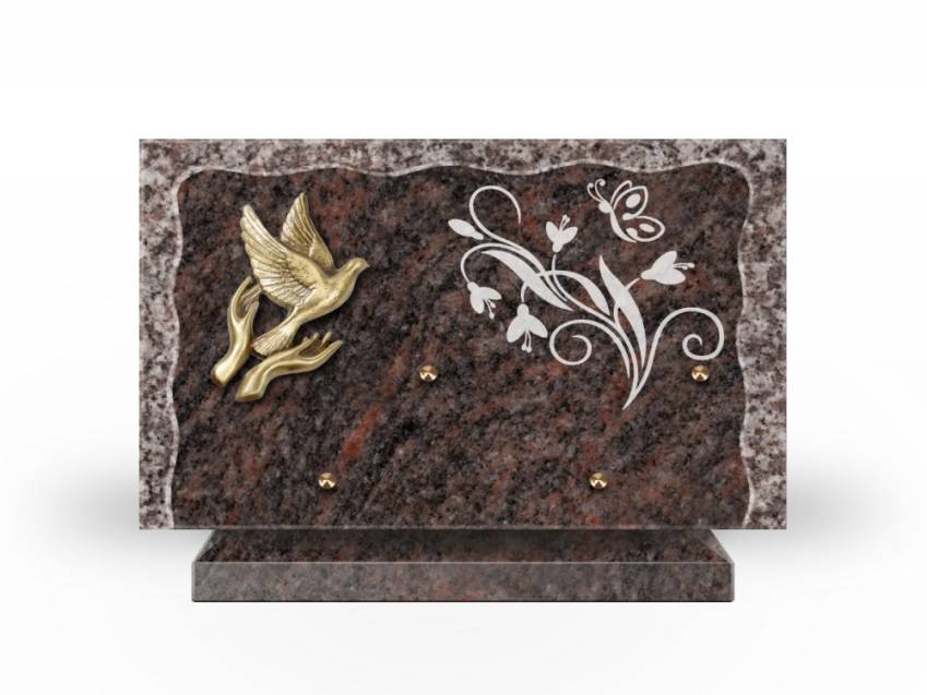 Plaque Granit Rectangle recueil