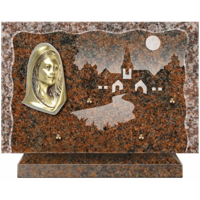 Plaque Granit Rectangle recueil