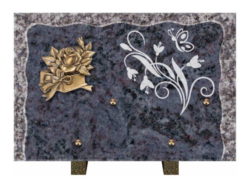 Plaque Granit Rectangle recueil