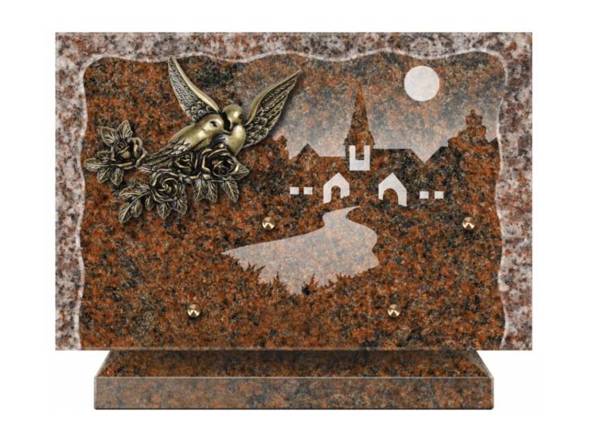 Plaque Granit Rectangle recueil