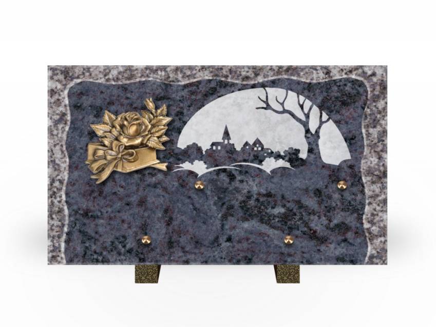 Plaque Granit Rectangle recueil