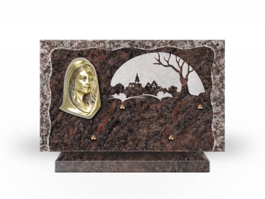 Plaque Granit Rectangle recueil