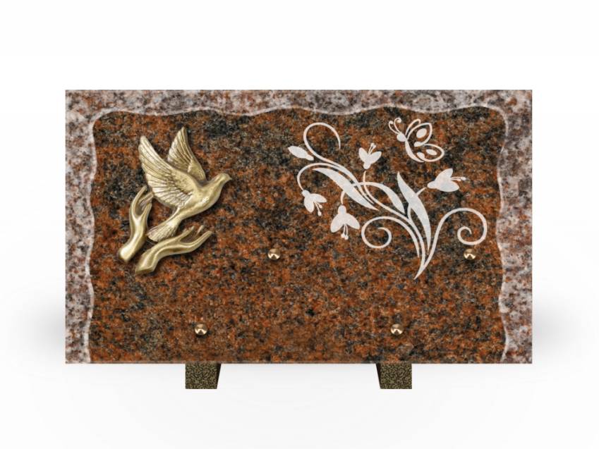 Plaque Granit Rectangle recueil