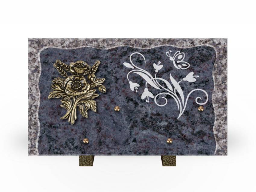 Plaque Granit Rectangle recueil