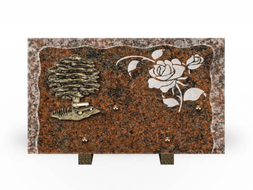 Plaque Granit Rectangle recueil