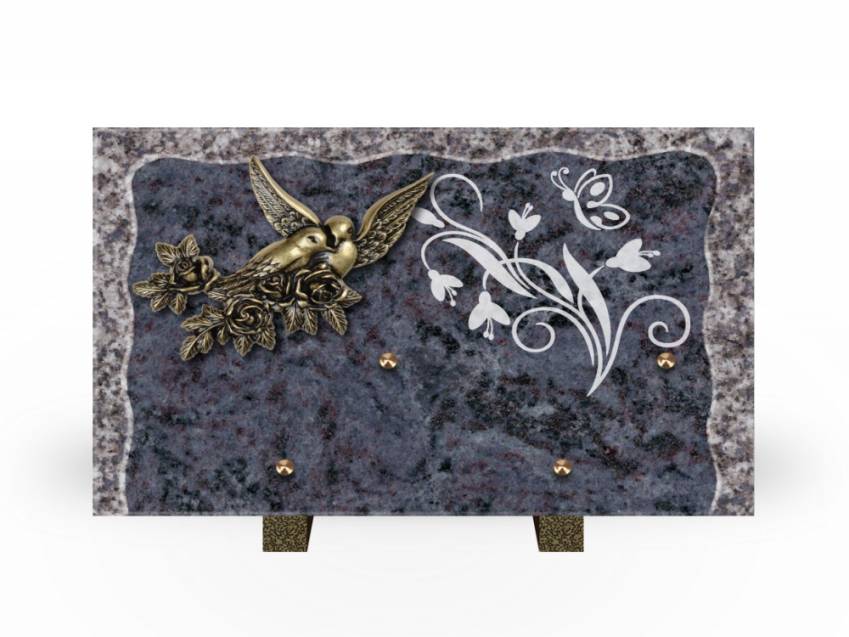 Plaque Granit Rectangle recueil