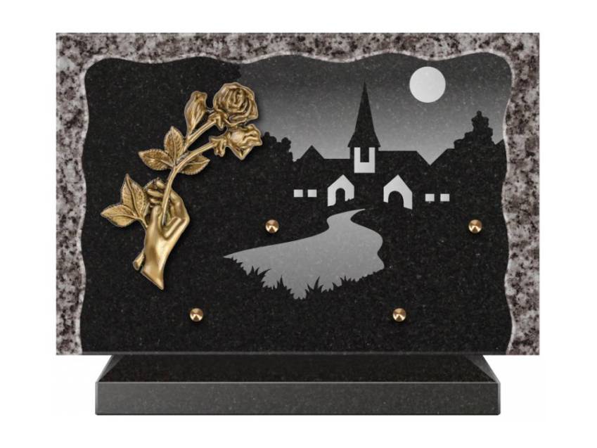 Plaque Granit Rectangle recueil