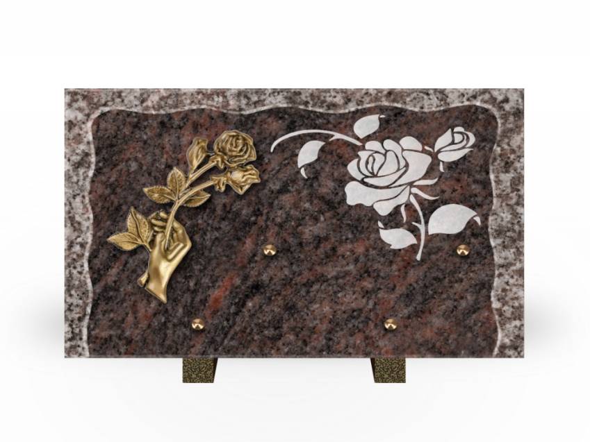 Plaque Granit Rectangle recueil