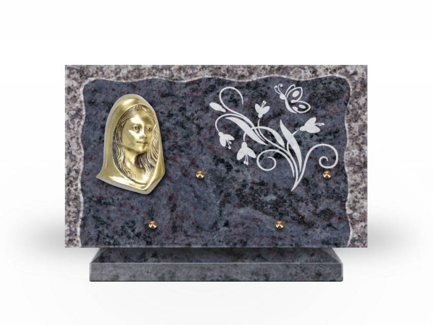 Plaque Granit Rectangle recueil