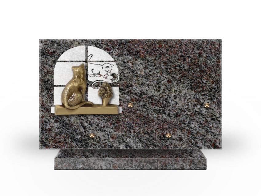 Plaque Granit Rectangle hommage