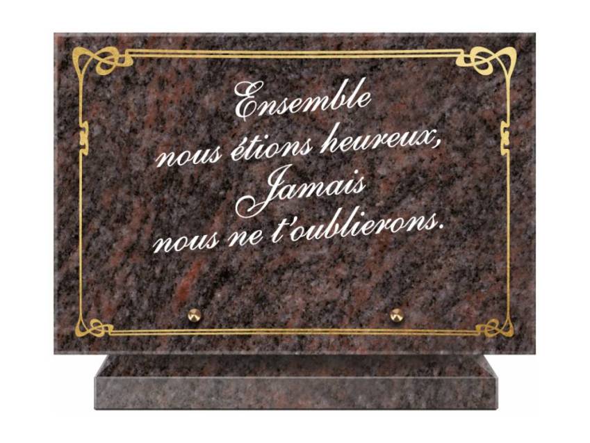 Plaque funéraire aegirion