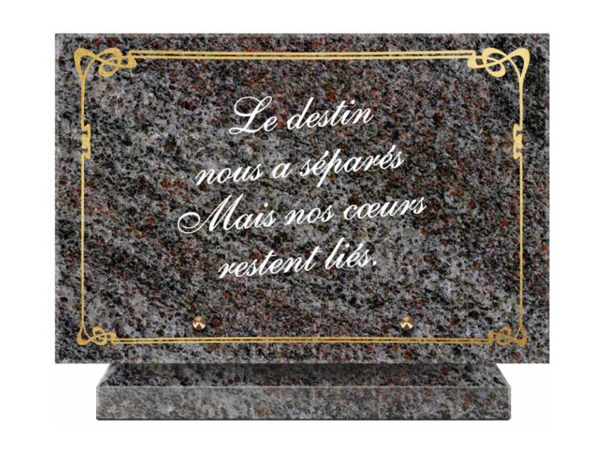 Plaque funéraire aegirion